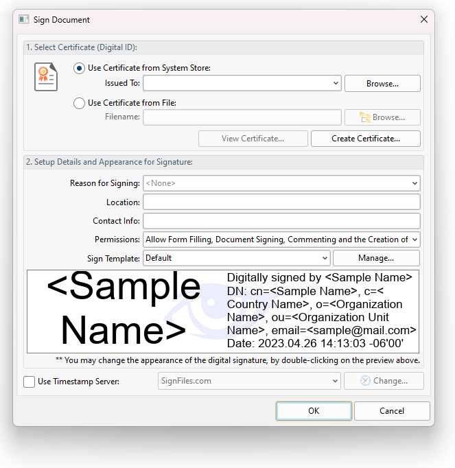 How To Make A Transparent PDF Signature Stamp 